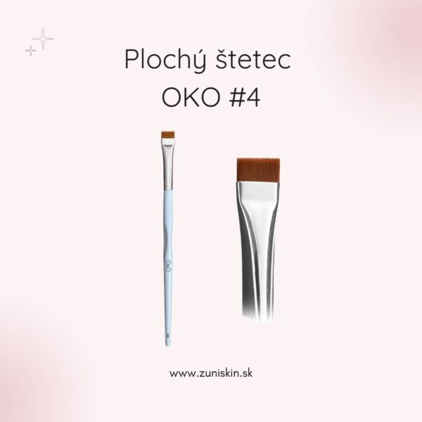 Plochý štetec OKO #4
